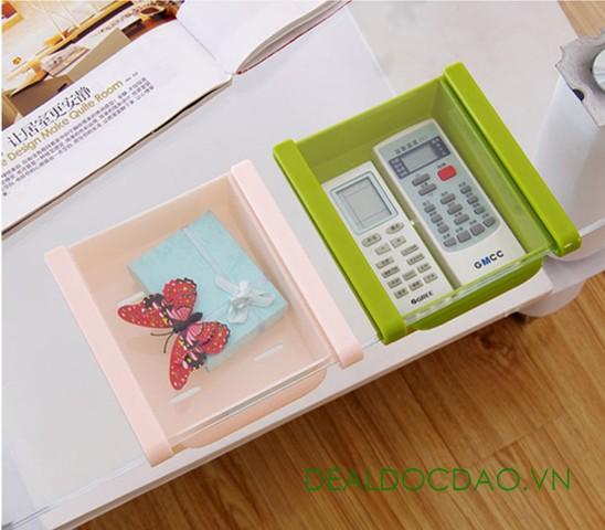 Combo 2 Khay nhựa để tủ lạnh tiện dụng (màu ngẫu nhiên)