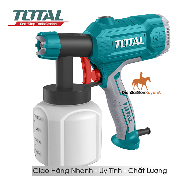 Máy phun sơn 450W dùng điện Total TT3506 - Điện Sài Gòn Xuyên Á