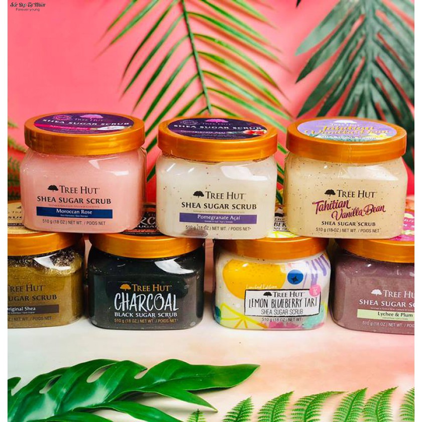 [Chính Hãng] Tẩy Tế Bào Chết Cơ Thể Tree Hut Shea Sugar Scrub 510g