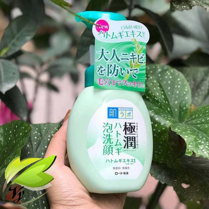 Sữa Rửa Mặt Hada Labo Tạo Bọt | Xanh Da Dầu