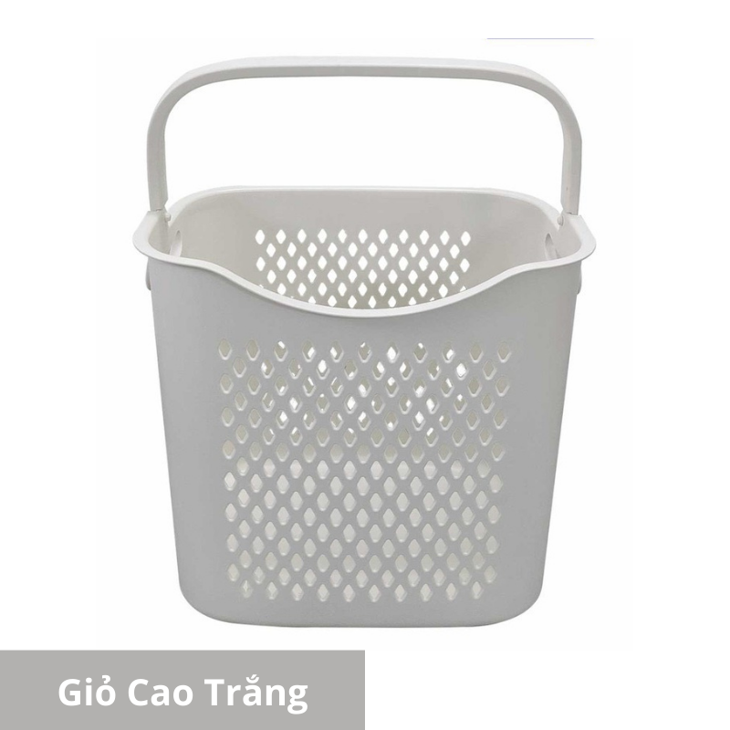 (Loại Đẹp) Giỏ đi sanh, sọt đựng áo quần tiện dụng 3 màu cho mẹ và bé