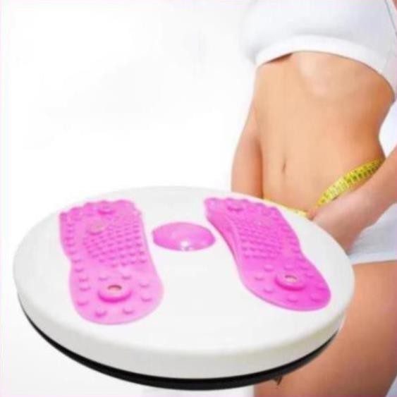 Đĩa xoay eo kiêm massage chân