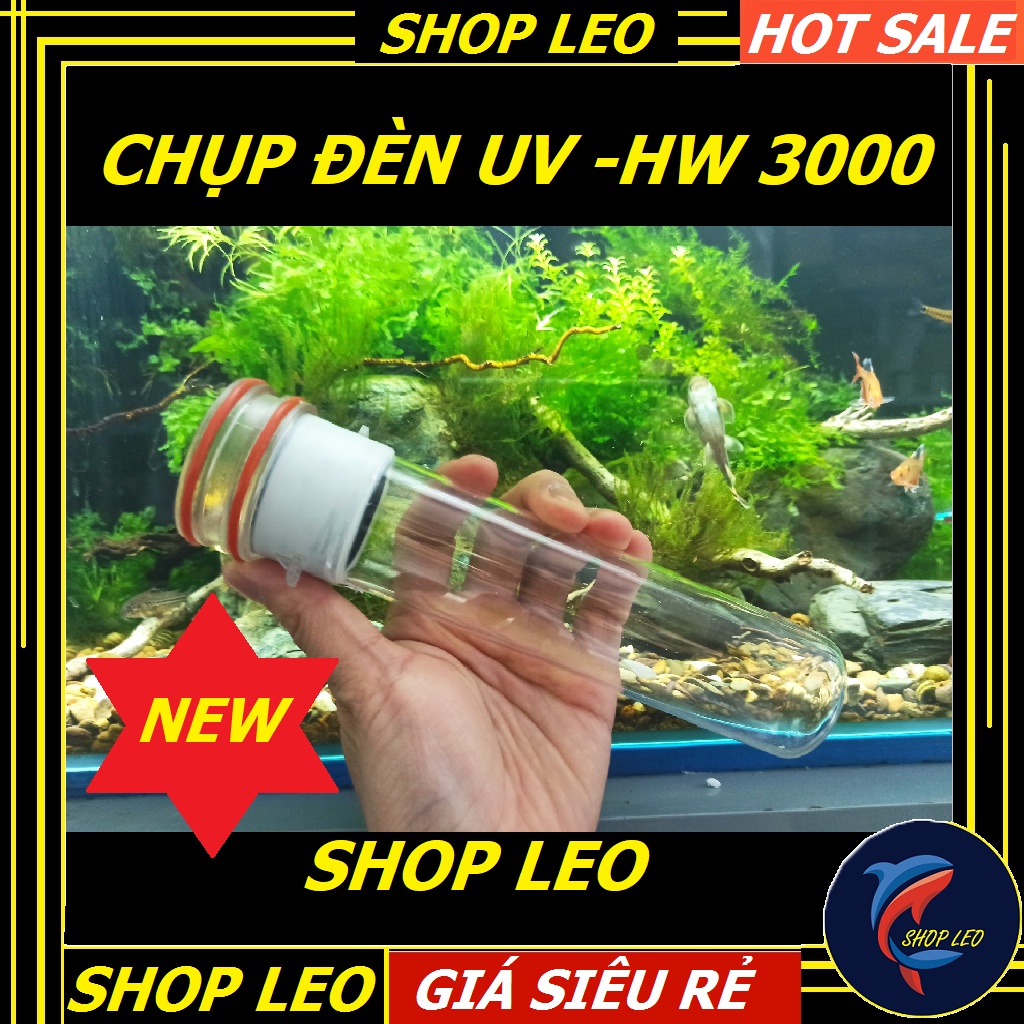Chụp đèn uv cho lọc sunsun hw 3000 - phụ kiện thay thế lọc sunsun hw3000 - shopleo - phụ kiện thủy sinh