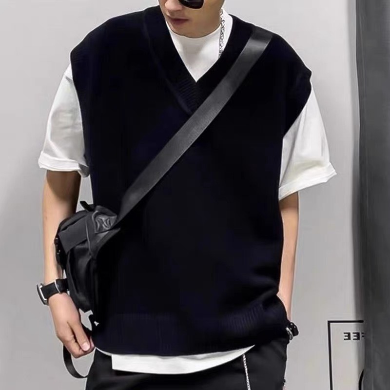 Áo gile unisex form rộng Gile Basic Tea nam nữ ulzzang