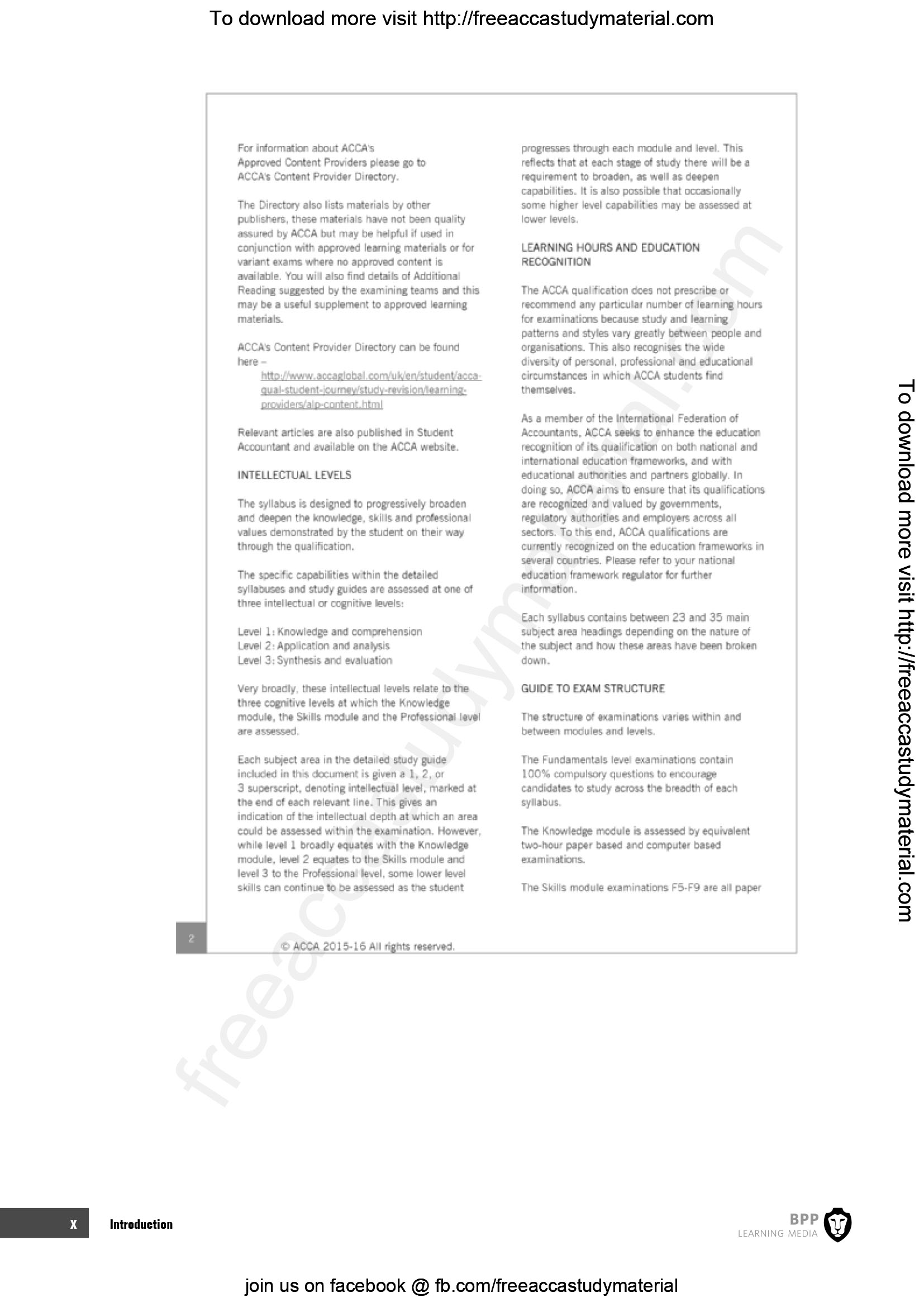 ACCA P2 Corporate Reporting Study Text - sách chuyên ngành