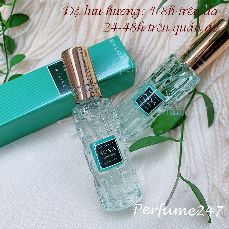 [HCM]COMBO 2 CHAI NƯỚC HOA NAM MINI AQUA 20ML