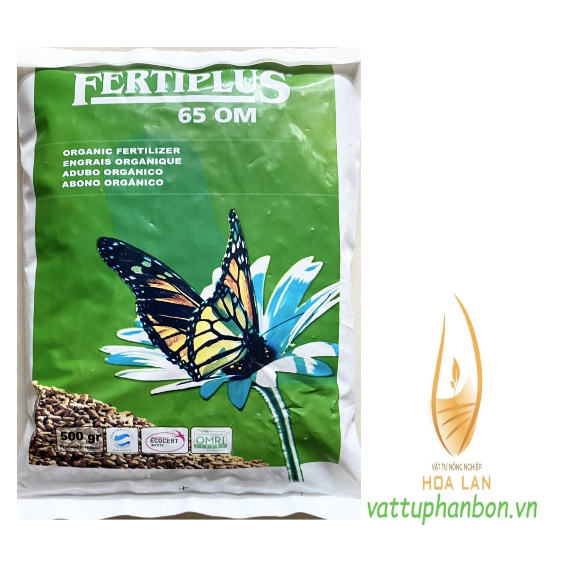 FertiPlus 65 OM Phân Bón Hữu Cơ Hà Lan - #181A# 500g