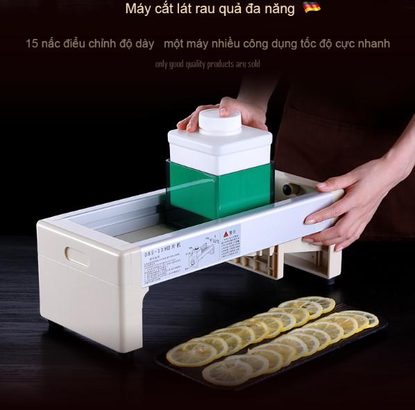 Hanrui Shop Máy cắt lát trái cây đa năng SSGP của Đức