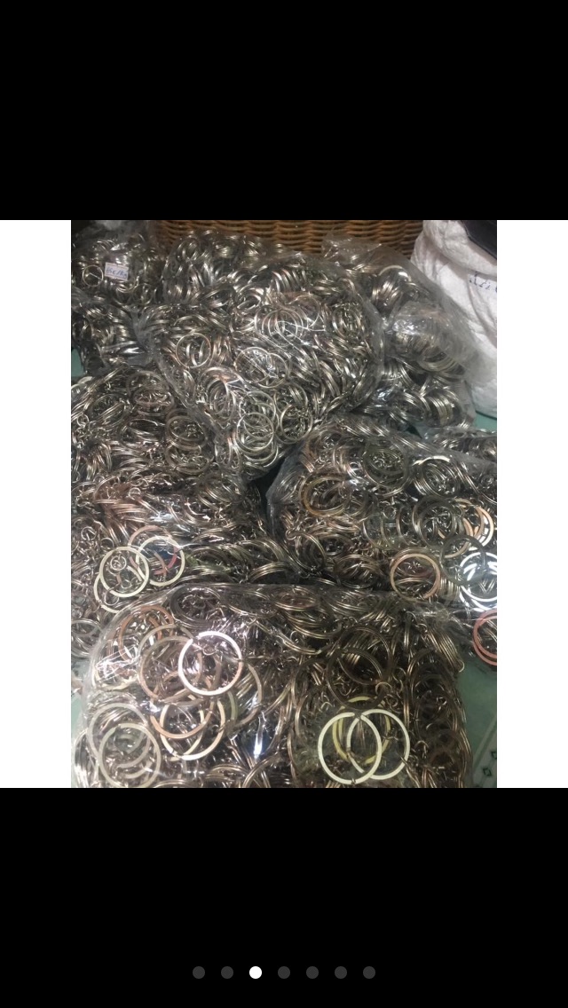 Khoen móc khoá 2cm gồm 200 cái