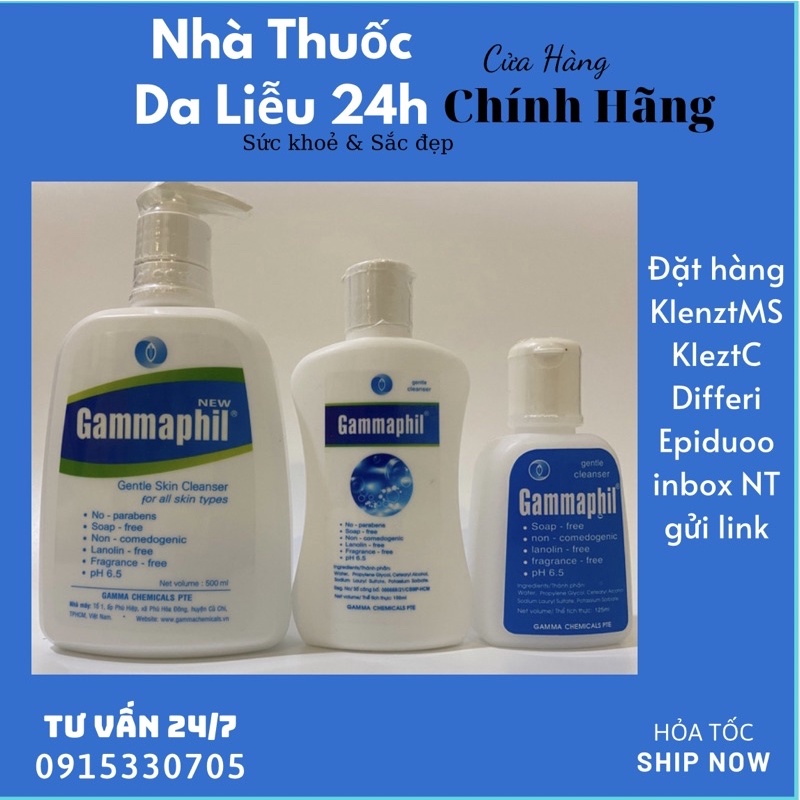 SỮA RỬA MẶT GAMMAPHIL 500ml