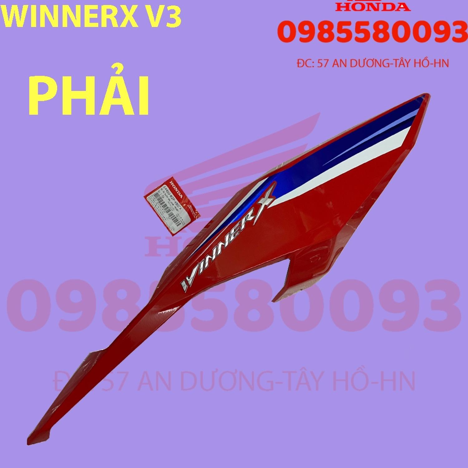 DÀN ÁO WINNER X V3 2022 MÀU ĐỎ HRC ( CÓ BÁN LẺ)