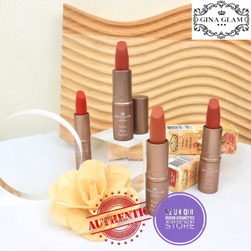 [SON MÀU HIẾM] SON LÌ GINA GLAM TÔNG TÂY LẠ, CHẤT MỀM MỊN