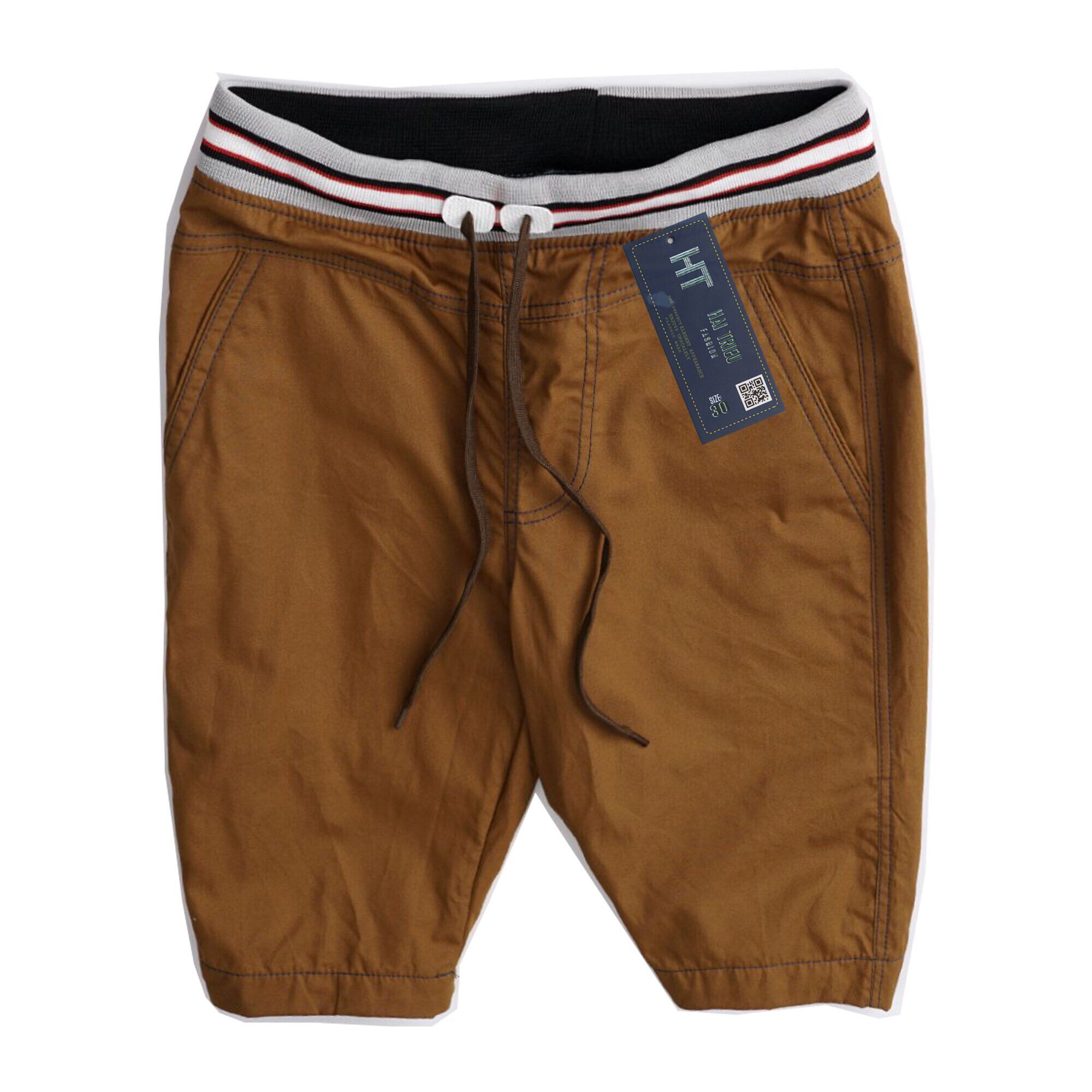 Quần Short KaKi Nam Lưng Thun HT83