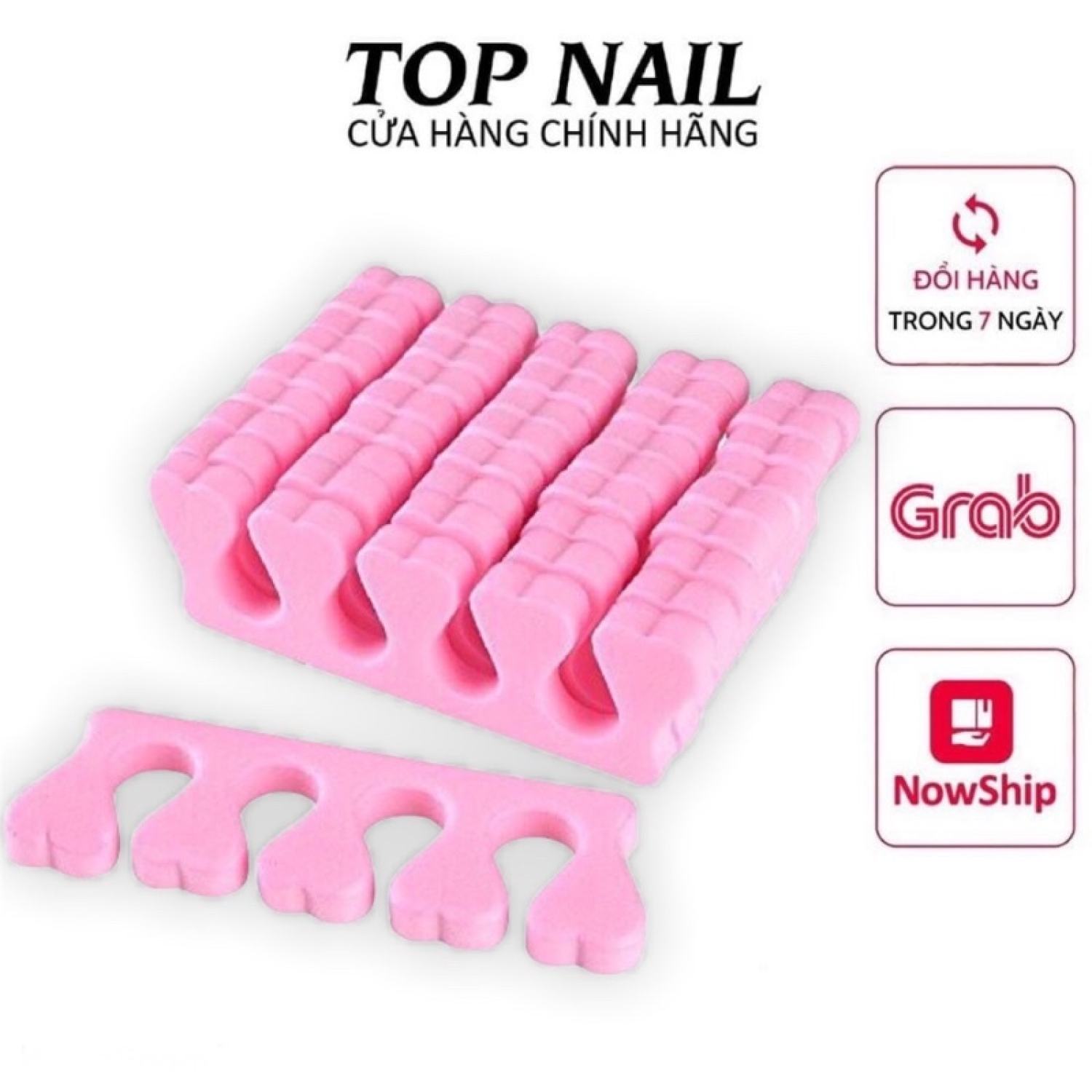 Kẹp tách ngón tay bằng xốp