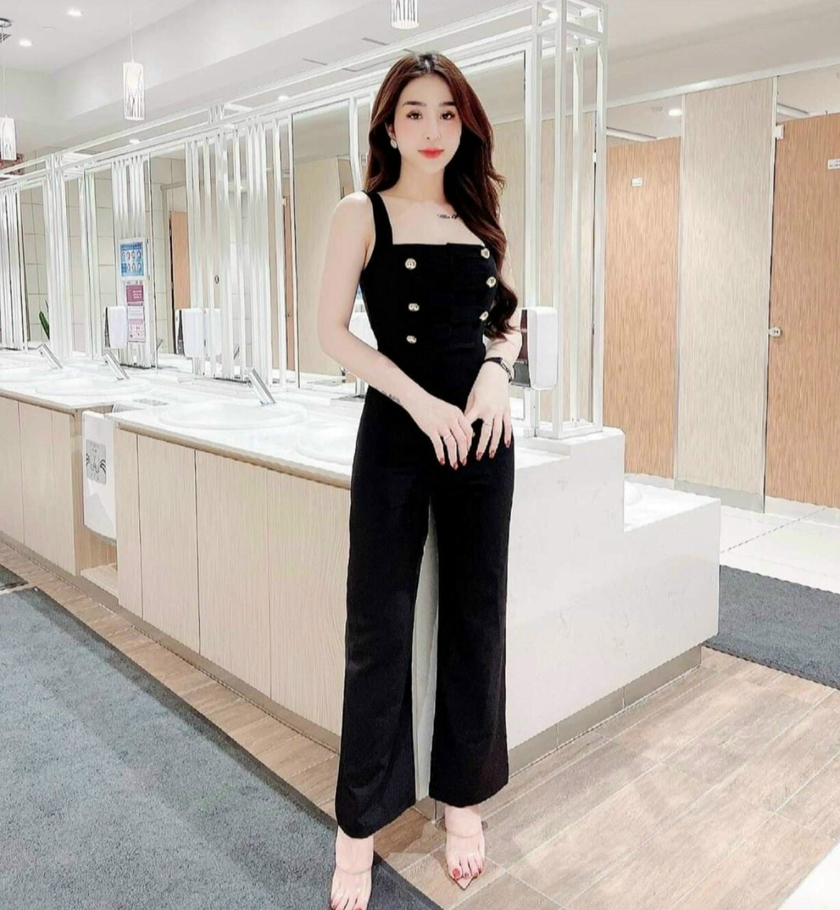 [Voucher follower 30k] Mai.De - Áo Cổ Tim Vải Bố Đũi 12Ao03