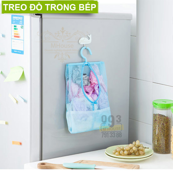 Túi Treo Đựng Đồ Túi Lưới Đựng Đồ Lót Có Móc