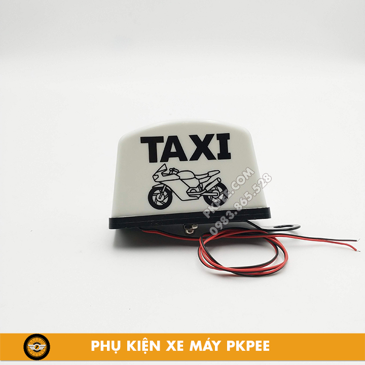 Đèn led taxi trang trí xe máy