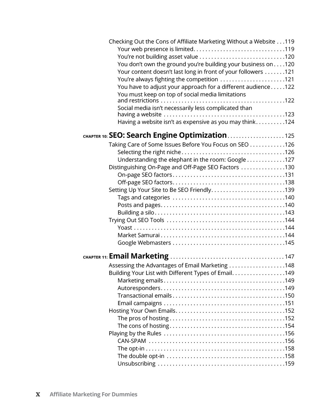 Affiliate Marketing For Dummies