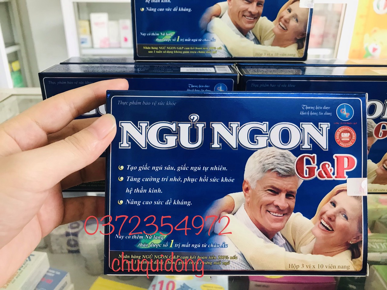 Ngủ Ngon G&P - Giúp dưỡng tâm an thần, tạo giấc ngủ sâu, giấc ngủ tự nhiên - Ngủ Ngon GP