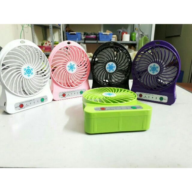 Quạt mini cầm tay hoặc để bàn.