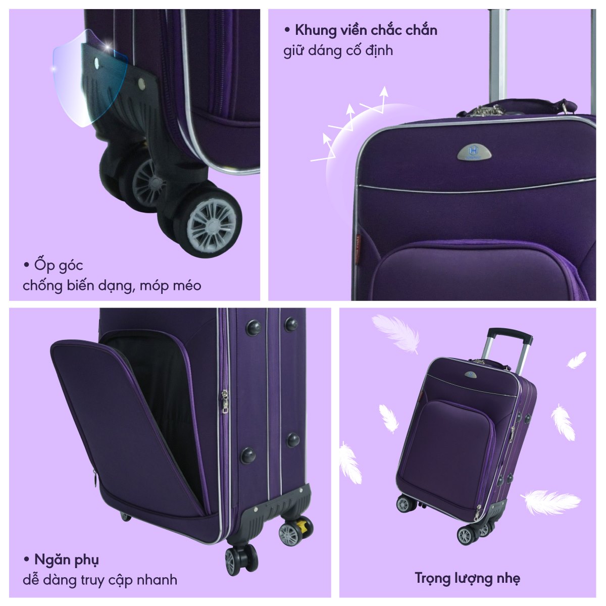 VALI VẢI DU LỊCH SIZE 24