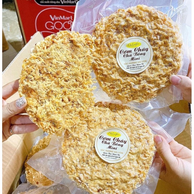 Cơm cháy chà bông mini sài gòn 26.5k/ 1 cái 150g