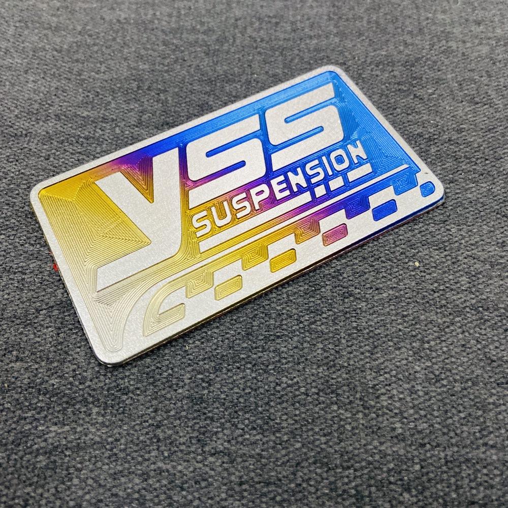 [TITAN MIẾNG LỚN] TEM TITAN LỚN HIỆU YSS DÁN GẮP XE CO,DÈ XE TAY GA TRANG TRÍ CỰC CHẤT (KEO 3M)