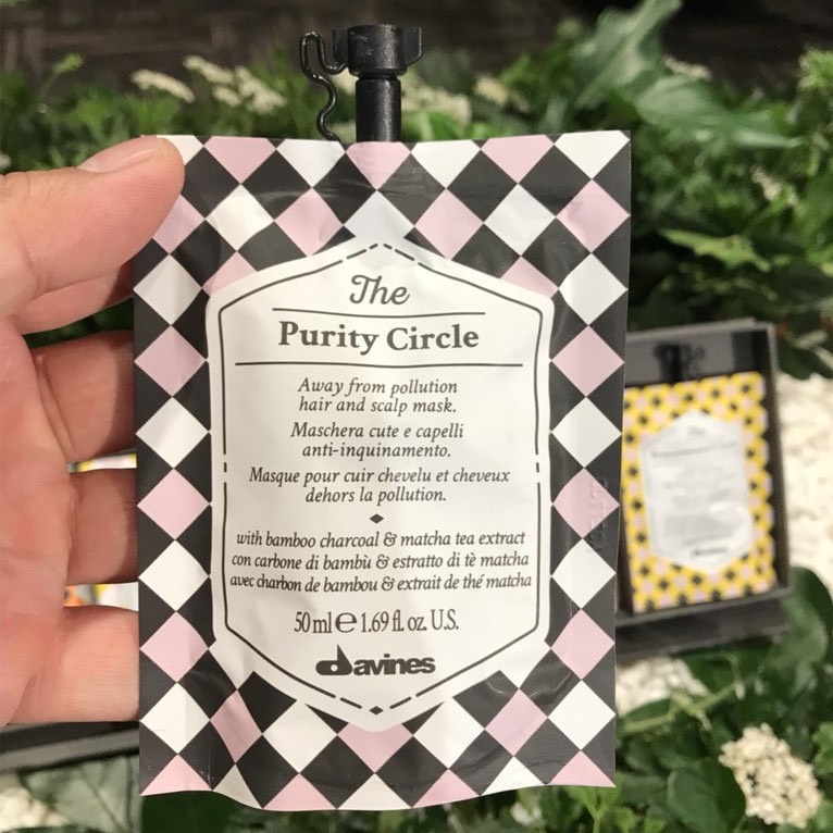 Mặt nạ thải độc cho da đầu Davines THE PURITY CIRCLE 50ML