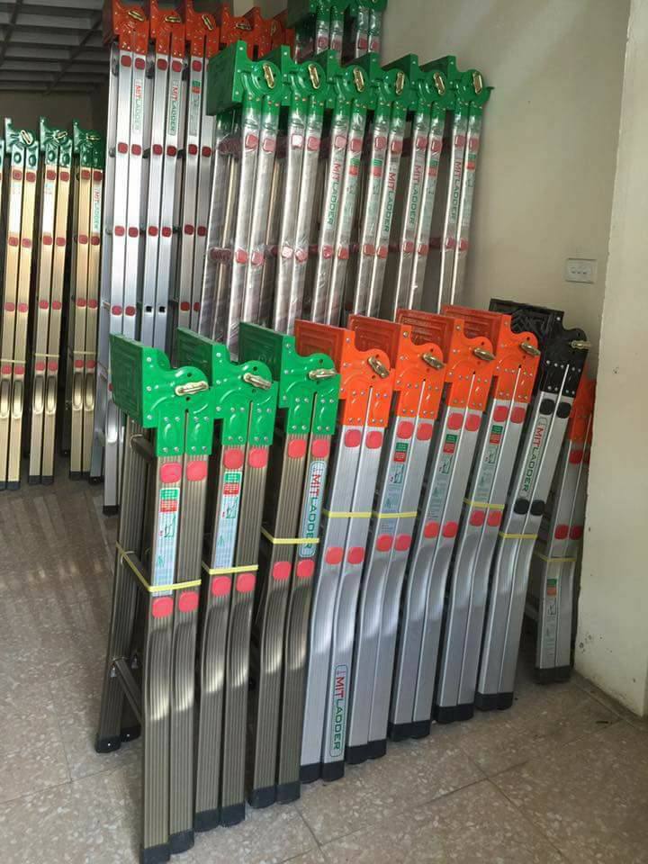 Thang nhôm chữ A cao 1m
