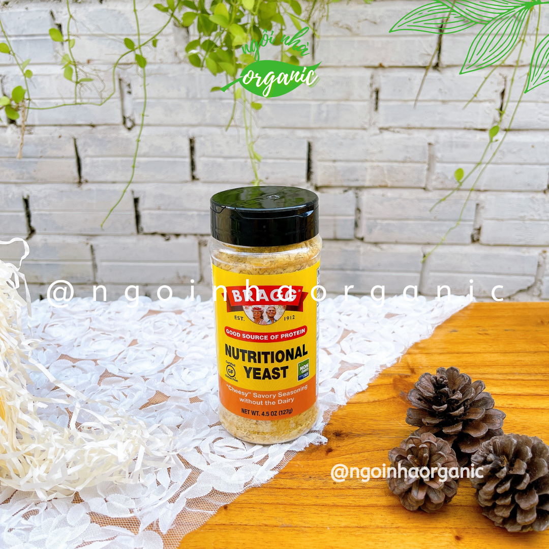 Men Dinh Dưỡng Nutritional Yeast 127g Bragg Nutritional Yeast