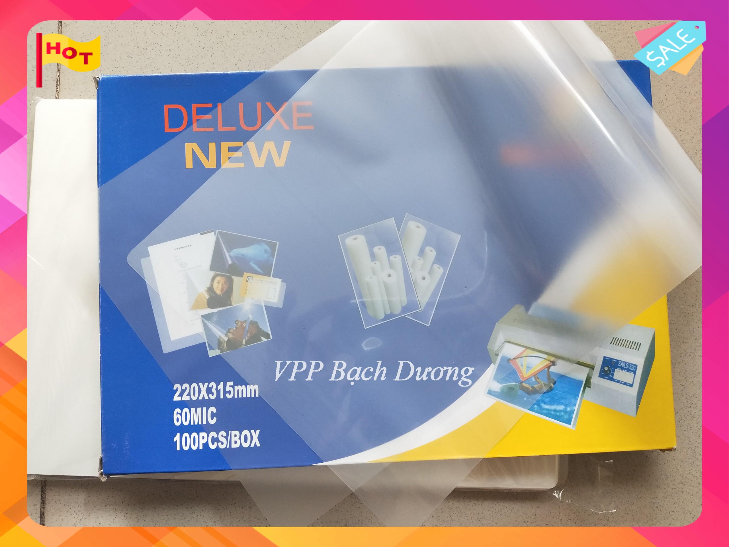 Nhựa ép plastic a4 60 mic - 100 tờ/hộp