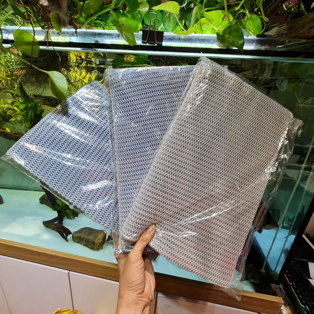 Cotton filter 6d tank fish enough size-filter material high grade for aquarium fish tank