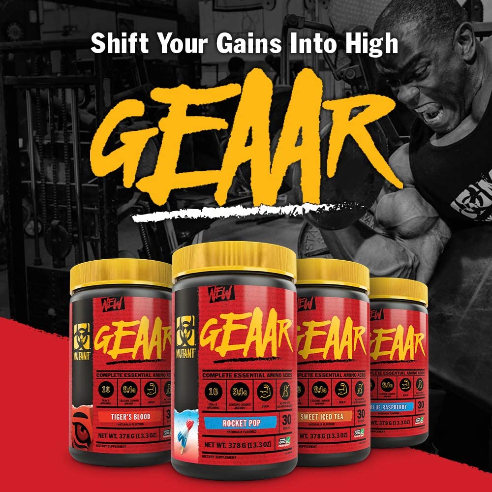 Geaar Mutant Amino acid Eaa (30 Lần Dùng) - Tăng Cơ Phục Hồi Và Phát Triển Cơ