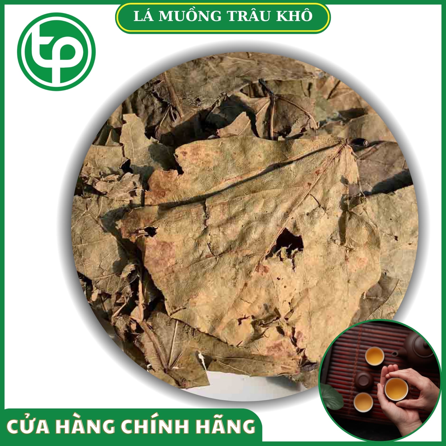 [HOT] Lá muồng trâu khô 1kg - Trà sạch thơm ngon bổ dưỡng - Thảo Dược Tấn Phát