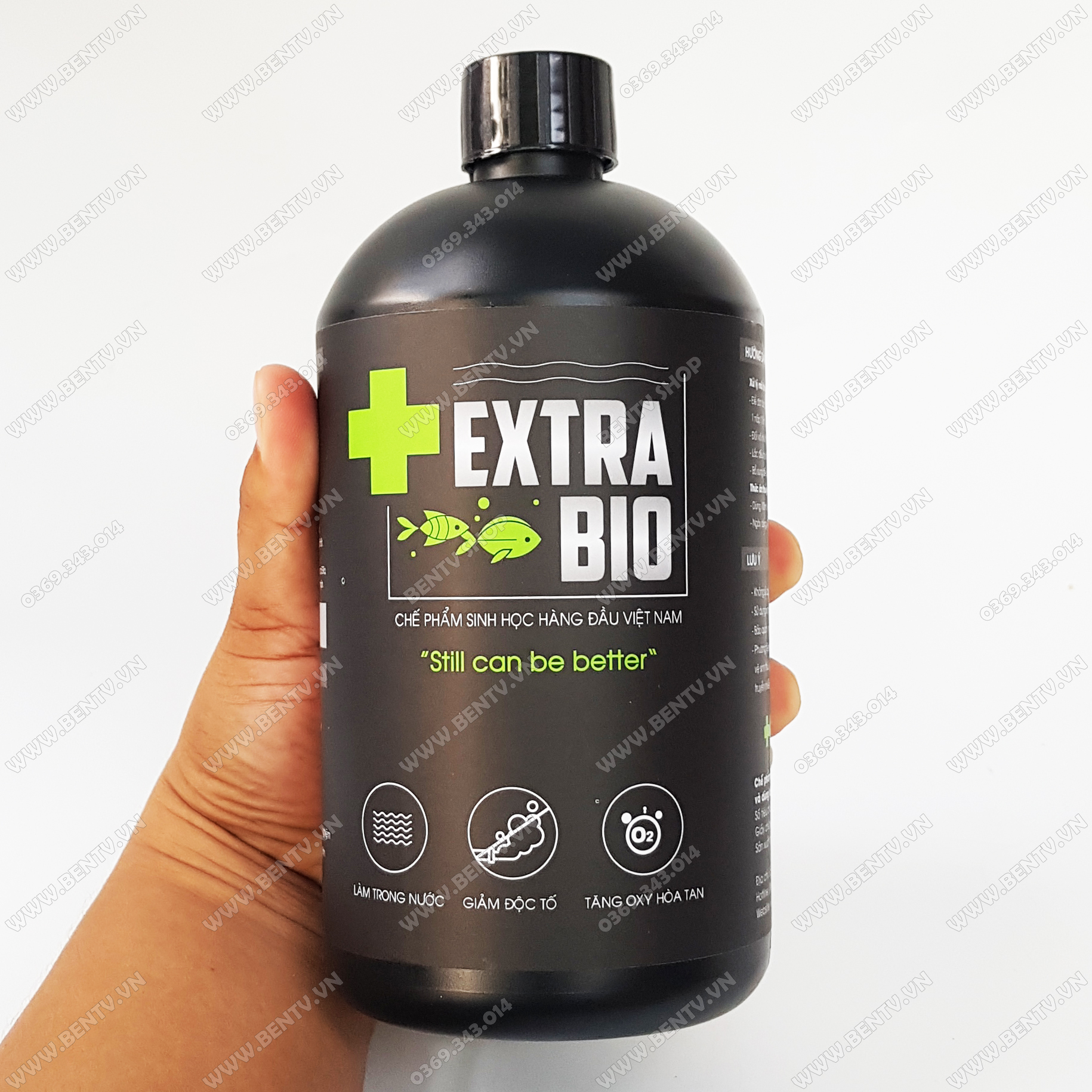 Chế Phẩm Sinh Học Extrabio 1000ml - Làm Trong Nước Hồ Cá