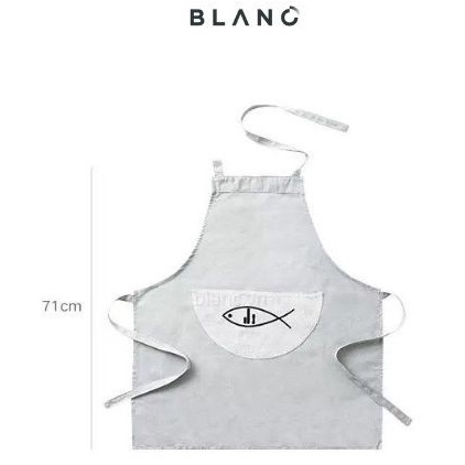 Set Tạp Dề Nấu Ăn Làm Bếp Lupin BLANC'