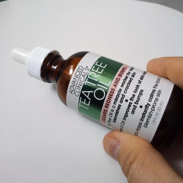 [MỸ] Serum Advanced Clinicals, Tea Tree Oil, 1.8 fl oz (53 ml)