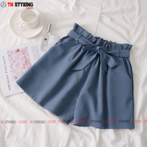 QUẦN SHORT KATE CỘT NƠ (CÓ SAI ĐẠI) - tn_styking