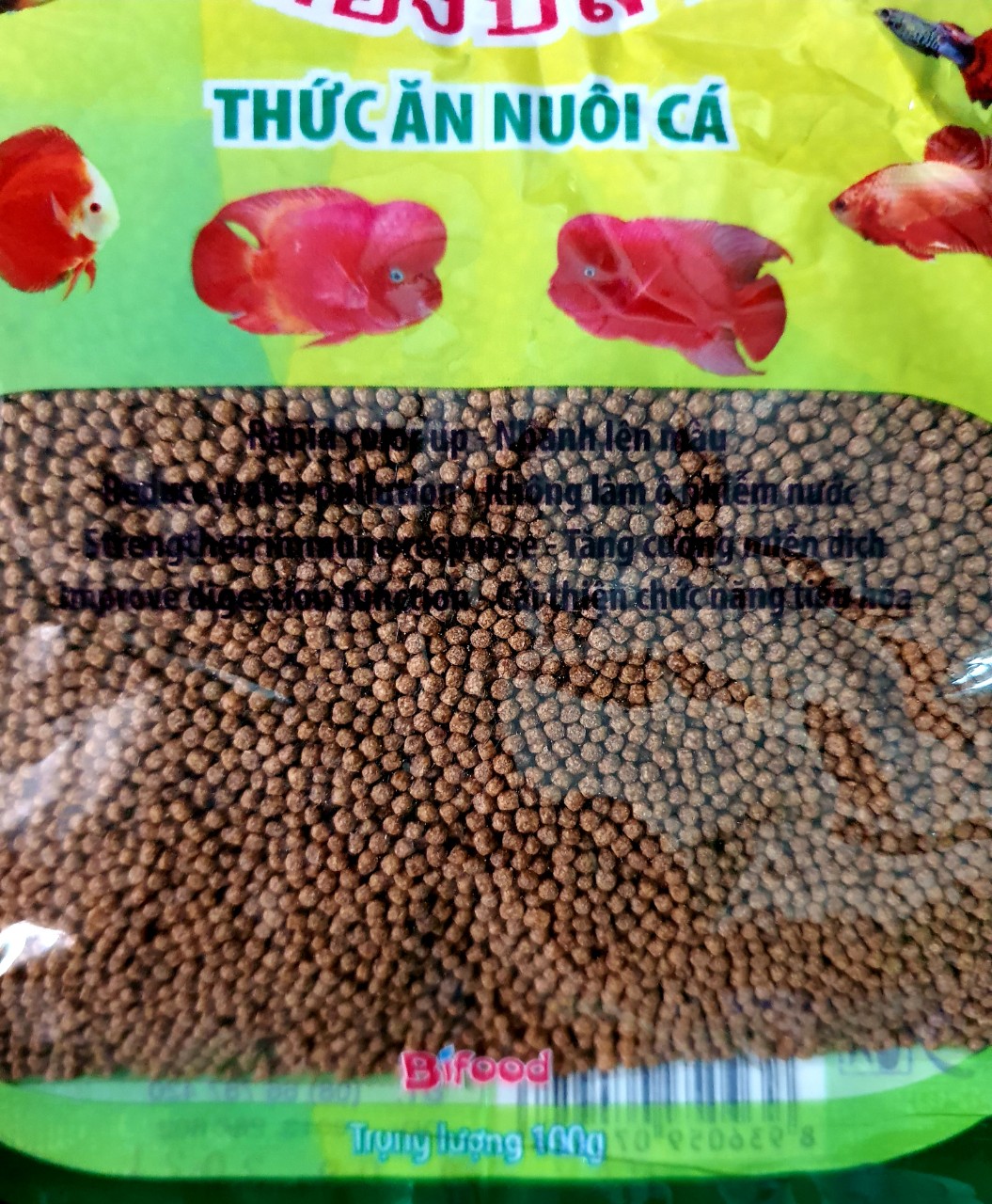 THỨC ĂN CÁ CẢNH ORIO 100gr cho cá koi, cá cảnh nhỏ
