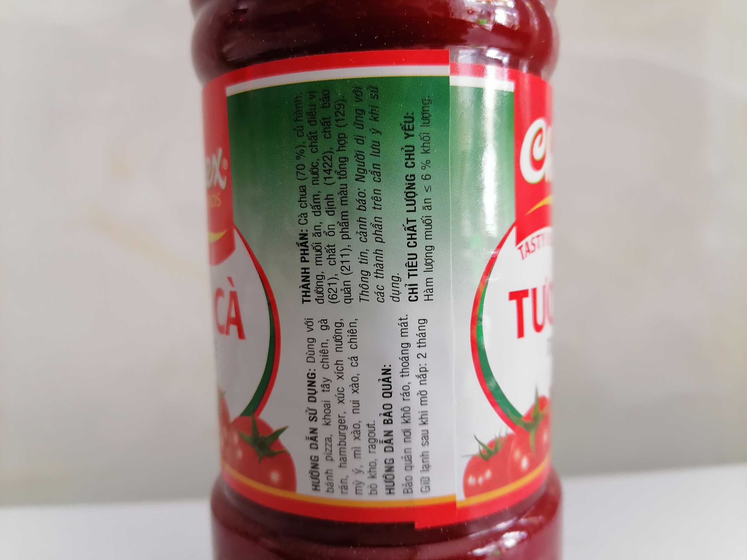 [CHAI 830G] TƯƠNG CÀ [VN] CHOLIMEX Tomato Sauce (choli-hk)