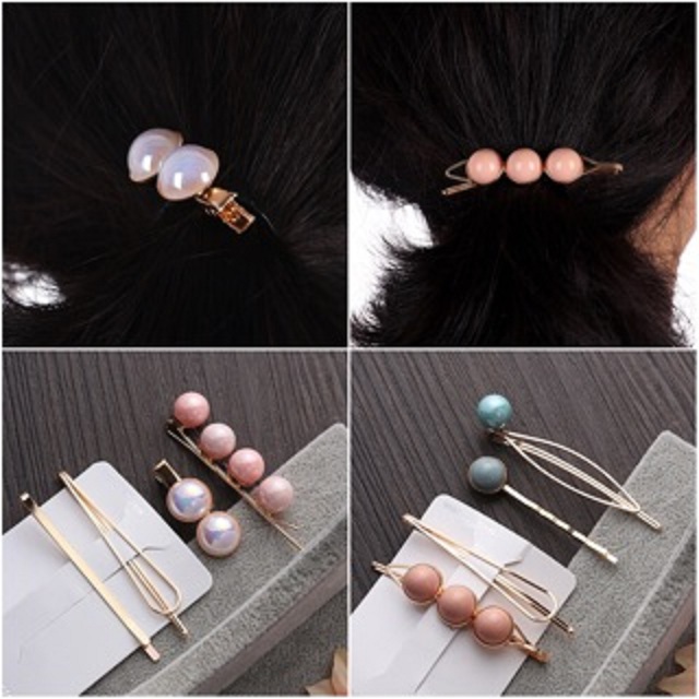 Set 4 cặp tóc mái trendy 2020m kẹp tóc hàn quốc siêu xinh