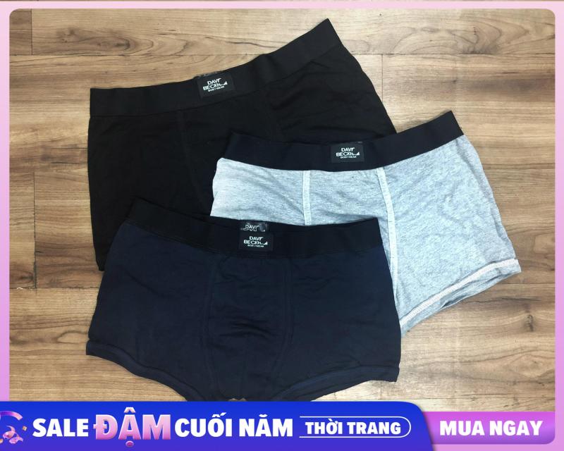 Nơi bán HỘP 3 QUẦN LÓT BOXER MẦU BASIC - SKQS001