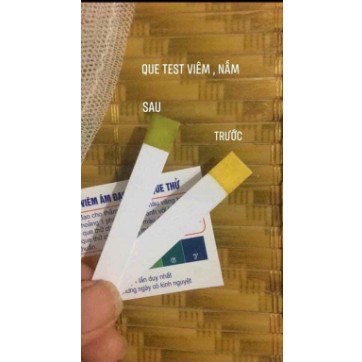 (Kèm cốc ) Que Kiểm Tra Viêm Âm Đạo , que thử viêm âm đạo
