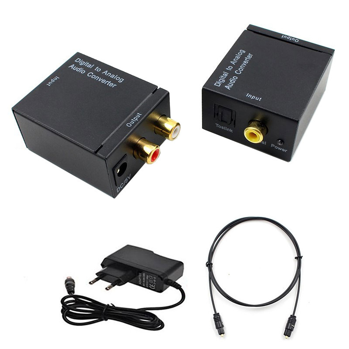 Bộ Chuyển (Cáp Quang) Optical Ra Av Audio + Jack3.5 ( Kèm Dây Optical)