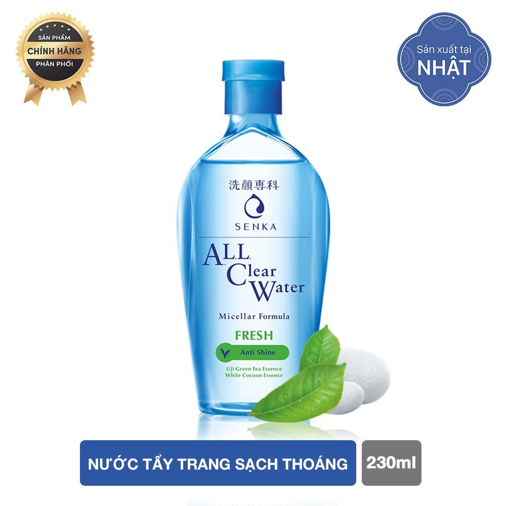 Tẩy Trang Dưỡng Trắng Senka 230ml