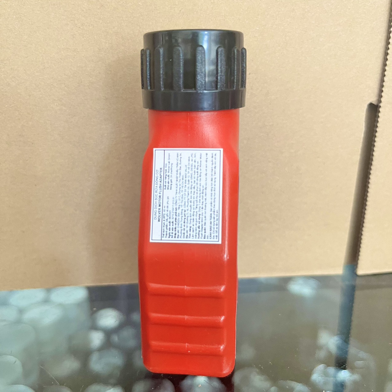 Wolver Moto Flush Adapter Engine Cleaning Solution 60ml for German Imported Motorcycles