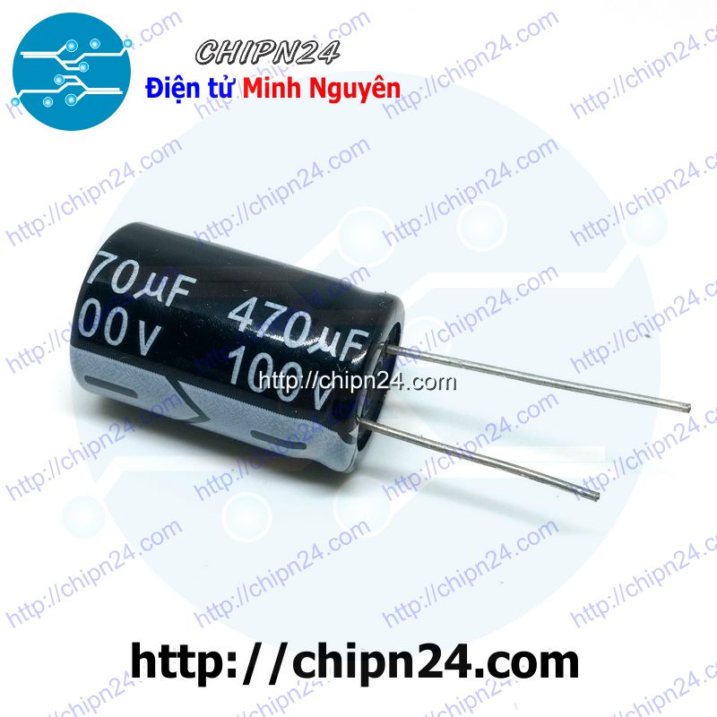 Tụ hóa 470uf 100v đen