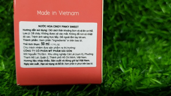 [HCM]Nước hoa nữ Cindy Classic 50ml