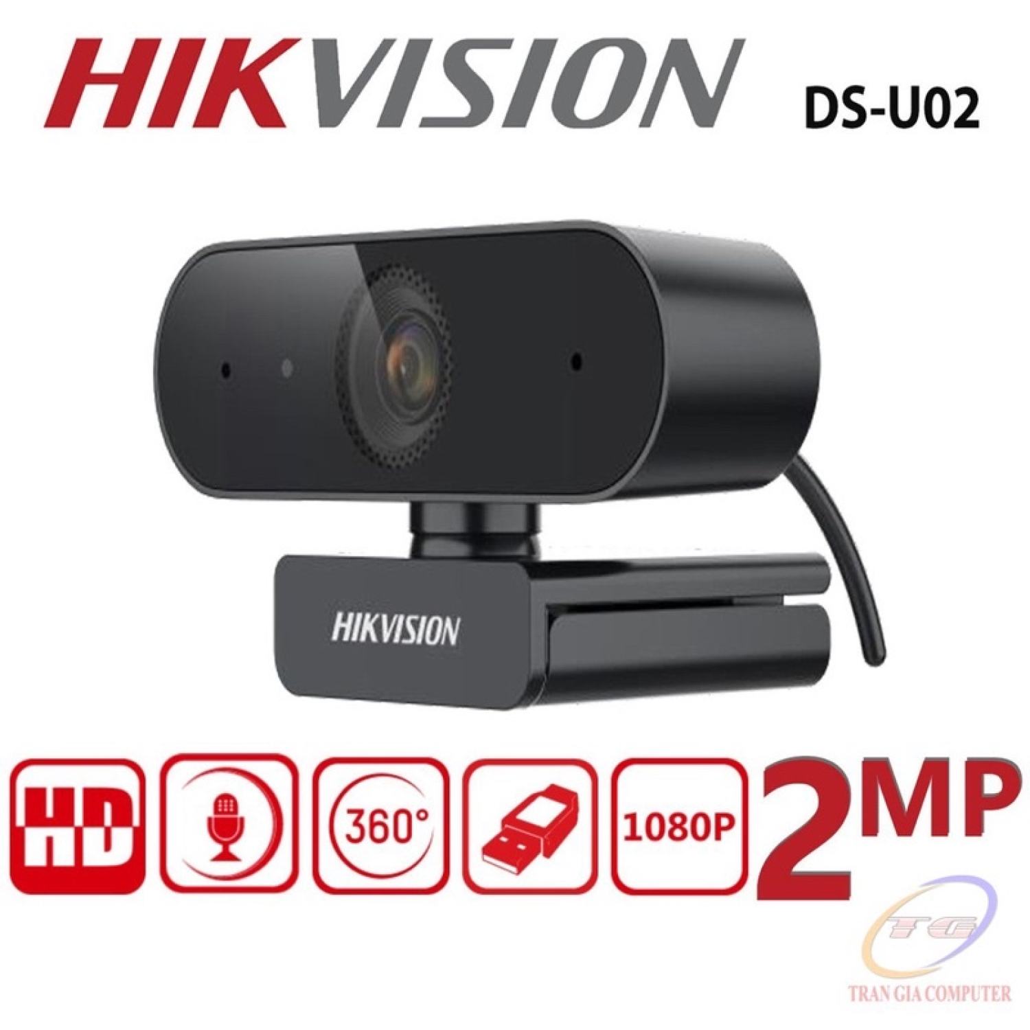 Webcam học online HIKVISION DS-U320 (1920 × 1080