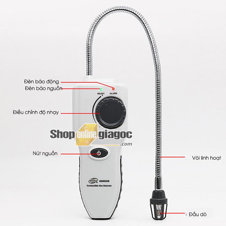 Máy Dò Khí Dễ Cháy, Khí Gas Benetech GM8800B